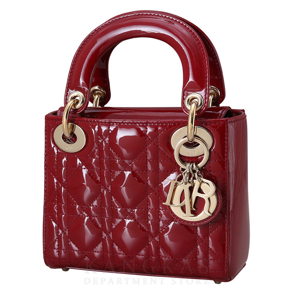 CHRISTIAN DIOR(USED)크리스찬디올 레이디디올 페이던트 미니 백